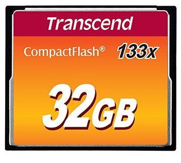Transcend Карта памяти CF 32GB 133X TS32GCF133 фото