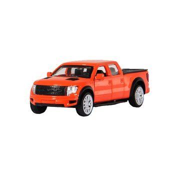 Автомодель - FORD F-150 SVT Raptor (оранжевый) 250262 фото