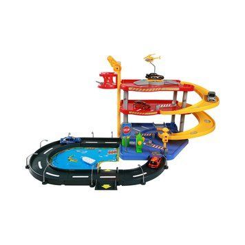 Игровой набор - ГАРАЖ (3 уровня, 2 машинки 1:43) 18-30025 фото