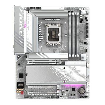 Gigabyte Материнская плата Z89 AORUS ELITE WF7 ICE s1851 Z890 4xDDR5 M.2 Wi-Fi BT HDMI DP ATX Z890_A_ELITE_WF7_ICE фото