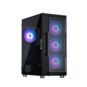 Zalman Корпус I3 Neo ARGB без БЖ, 2xUSB3.0, 1xUSB2.0, 4x120мм ARGB, VGA 355мм, LCS ready, TG Side Panel, ATX, чорний I3NEOARGBBLACK фото