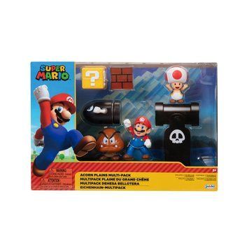 Игровой набор с фигурками SUPER MARIO - ЖЕЛУДЕВЫЕ РАВНИНЫ (с аксессуарами) 64510-4L фото