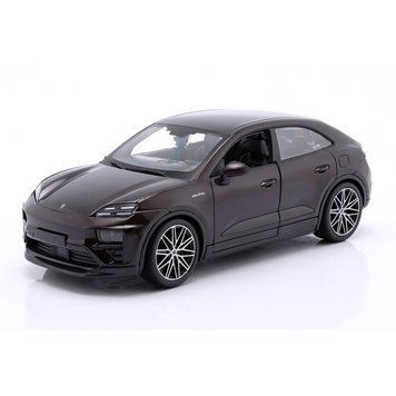 Автомодель - PORSCHE MACAN 4 ELECTRIC (черный, 1:24) 18-21114 фото
