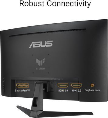 ASUS Монітор Asus 31.5" TUF Gaming VG32WQ3B 2xHDMI, DP, MM, VA, 2560x1440, 180Hz, 0.5ms, sRGB 120%, CURVED, AdaptiveSync, HDR10 90LM0AP1-B01171 фото