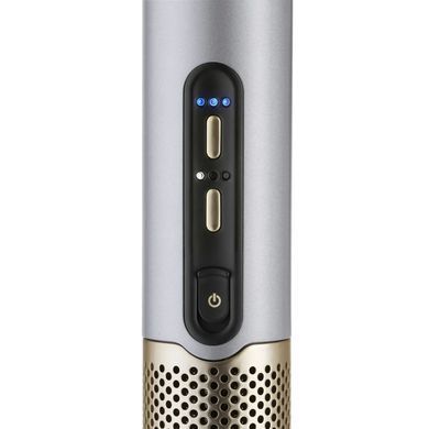 BaByliss Фен-щітка Babyliss Limited Edition SilverGold, 1600Вт, 4 режими, іоніз-я, хол. обдув, кераміка, сірий AS6555E фото