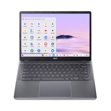 Acer Ноутбук Chromebook Plus CB514-3HT 14" WUXGA IPS Touch, AMD R3-7320C, 8GB, F512GB, UMA, ChromeOS, сірий NX.KP9EU.001 фото