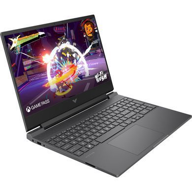 HP Ноутбук HP Victus 15-fa2701ua 15.6" FHD IPS AG, Intel i5-13420H, 16GB, F512GB, NVD4050-6, DOS, сірий BF1H0EA фото