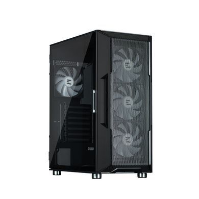 Zalman Корпус I3 Neo ARGB без БЖ, 2xUSB3.0, 1xUSB2.0, 4x120мм ARGB, VGA 355мм, LCS ready, TG Side Panel, ATX, чорний I3NEOARGBBLACK фото