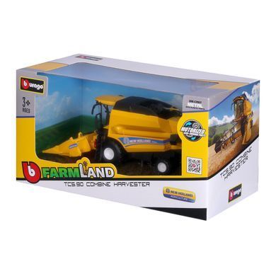 Автомодель - ЗЕРНОУБОРОЧНЫЙ КОМБАЙН NEW HOLLAND TC5.90 (с кукурузной жаткой) 18-31722 фото