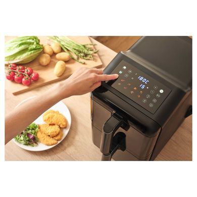Sencor Sencor Dual Vita Fryer, 3000W, bowl-5.8+5.8l, sensore control, plastic, black SFR1250BK фото