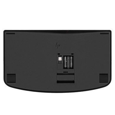 HP Клавіатура мембранна 960 BLK Ergonomic split-zone, 112key, BT, EN/UK, чорний 7E755AA фото