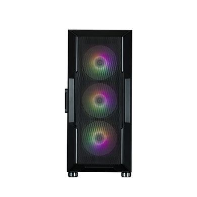 Zalman Корпус I3 Neo ARGB без БЖ, 2xUSB3.0, 1xUSB2.0, 4x120мм ARGB, VGA 355мм, LCS ready, TG Side Panel, ATX, чорний I3NEOARGBBLACK фото