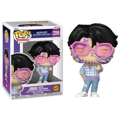 Игровая фигурка FUNKO POP серии "Кейпоп-охотницы на демонов" - ДЖИНУ (W/CH) 94691 фото