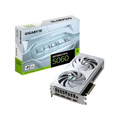 Gigabyte Видеокарта GeForce RTX 5060 8GB GDDR7 EAGLE OC ICE GV-N5060EAGLEOC_ICE-8GD фото