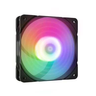 Zalman Корпусный вентилятор AF120R ARGB 120мм, 800-1500rpm, 4pin, PWM, 3pin+5VARGB, 24,3dBa, чёрный ZM-AF120RARGBBLACK фото