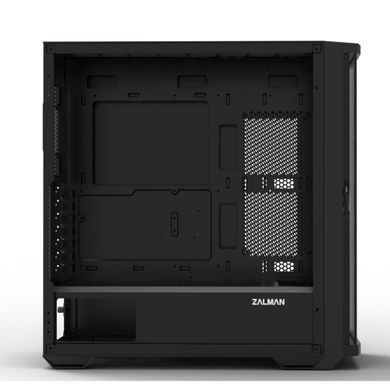 Zalman Корпус Z10, без БП, 2xUSB3.0, 1xUSB Type-C, 3x140mm Black fans, 1x120mm Black fans, TG Side Panel, EATX, Black Z10 фото