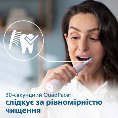 Philips Щітка зубна електр., Sonicare 3100 series, 31т. колив/хв, насадок-1, рожевий HX3671/11 фото