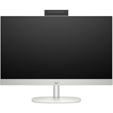 HP Комп'ютер персональний моноблок 245-G10 23.8" FHD IPS AG, AMD R5-7520U, 16GB, F512GB, UMA, WiFi, кл+м, 3р, DOS, білий A1JL5ES фото