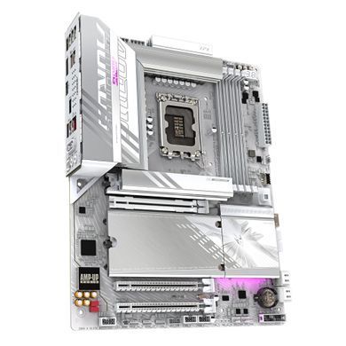 Gigabyte Материнская плата Z89 AORUS ELITE WF7 ICE s1851 Z890 4xDDR5 M.2 Wi-Fi BT HDMI DP ATX Z890_A_ELITE_WF7_ICE фото