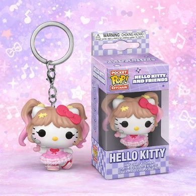 Ігрова фігурка на клипсе FUNKO POP! серії "Hello Kitty" - ХЕЛОУ КІТТІ (K-POP) 91680 фото