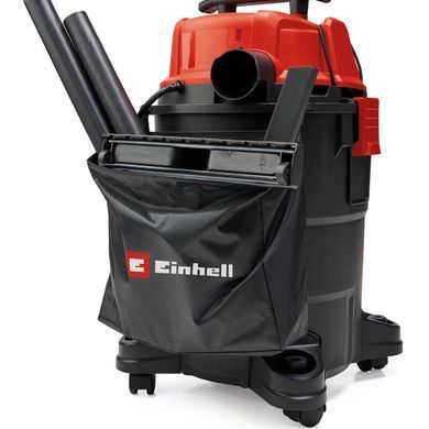 Einhell Пылесос профессиональный TC-VC 1825 А, 1250 Вт, пластик 25 л, 180 мбар, шланг 2.5 м, кабель 3 м, розетка 2.2 кВт, 4.2 кг 2342485 фото