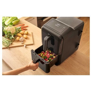 Sencor Sencor Dual Vita Fryer, 3000W, bowl-5.8+5.8l, sensore control, plastic, black SFR1250BK фото