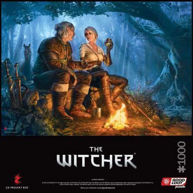 GoodLoot Puzzle GoodLoot The Witcher Journey of Ciri 1000 5908305250203 фото