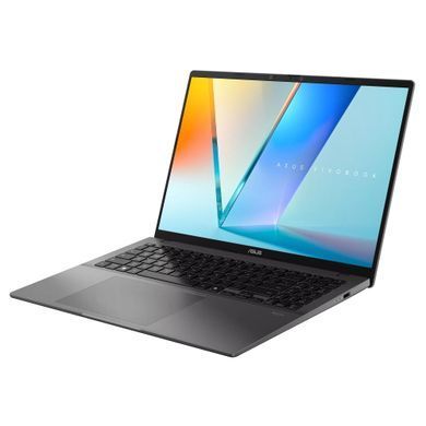 ASUS Ноутбук ASUS Vivobook S 16 S3607QA-SH042W 16" WUXGA OLED, Qualcomm X X1 26 100, 16GB, F512GB, UMA, Win11, Сірий 90NB16C2-M002X0 фото