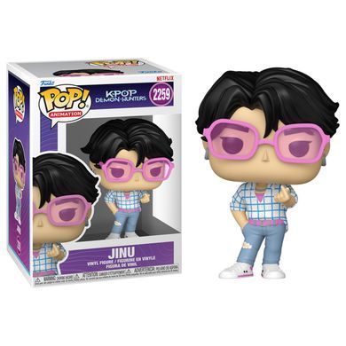 Игровая фигурка FUNKO POP серии "Кейпоп-охотницы на демонов" - ДЖИНУ (W/CH) 94691 фото