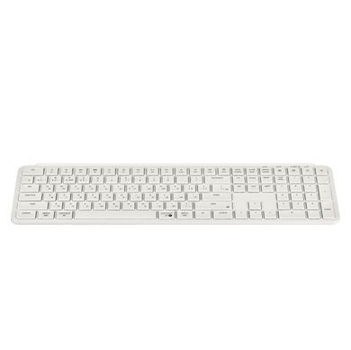 Keychron Клавиатура мембраная B6 Pro, USB/WL/BT, ivory white B6P-K8-UA фото