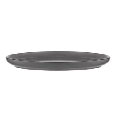 ARDESTO Dinner plate Lazio, 27cm, ceramic, dark gray AR1626DG фото