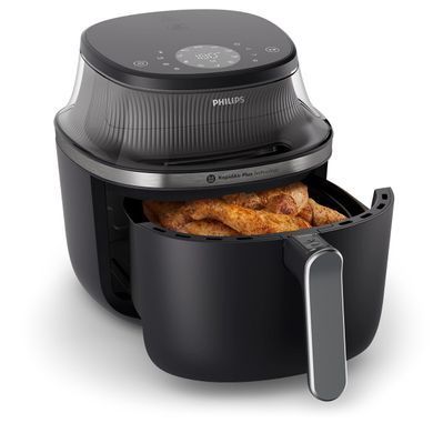 Philips Мультипіч Ovi XL Series 3000, 1700Вт, чаша-6.2л, сенсорне управл., 12 авто. програм, пластик, чорний NA331/00 фото