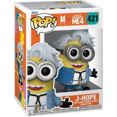 Funko Фигурка Funko POP Rocks: Minions X BTS - J-Hope 889698859639 фото