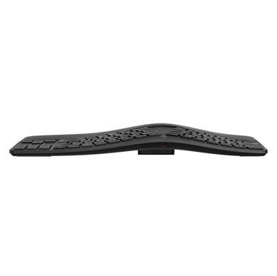 HP Клавіатура мембранна 960 BLK Ergonomic split-zone, 112key, BT, EN/UK, чорний 7E755AA фото