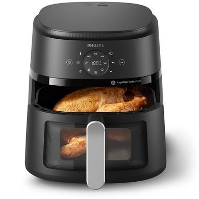 Philips Мультипіч Ovi Series 2000 1700Вт, чаша-6.2л, сенсорне управл., 13 авто. программ, пластик, чорний NA231/00 фото