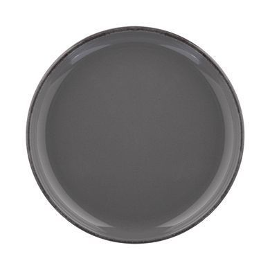 ARDESTO Dinner plate Lazio, 27cm, ceramic, dark gray AR1626DG фото