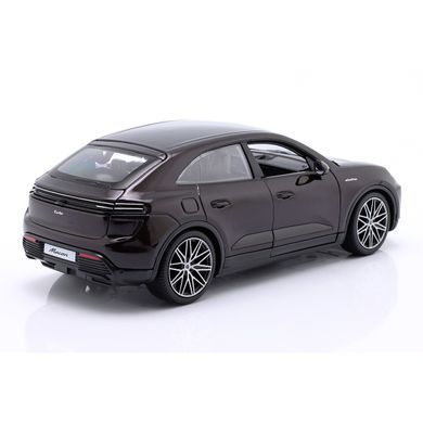 Автомодель - PORSCHE MACAN 4 ELECTRIC (чорний, 1:24) 18-21114 фото