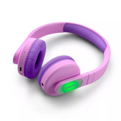 Philips Kids TAK4206 On-ear Colored light panels[Наушники On-ear TAK4206 BT 5.0, SBC, RGB, Wireless, Mic, Розовый] TAK4206PK/00 фото