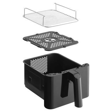 Sencor Sencor Dual Vita Fryer, 3000W, bowl-5.8+5.8l, sensore control, plastic, black SFR1250BK фото