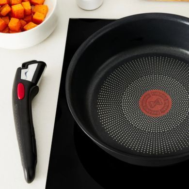Tefal Набір посуду Tefal Ingenio Inspiration, 6предметів, алюміній, скло, бакеліт, чорний L867S604 фото