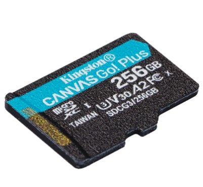 Карта памяти Kingston microSD 256GB C10 UHS-I U3 A2 R170/W90MB/s SDCG3/256GBSP фото