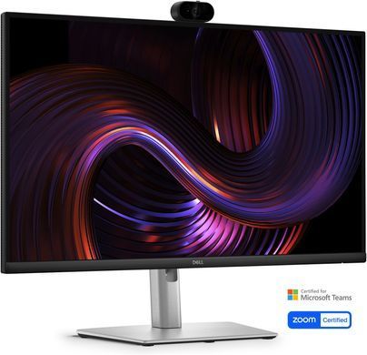Dell Монітор DELL 27" P2726DEV HDMI, DP, USB-C, RJ-45, IPS, 2560x1440, 100hz, sRGB 99%, Pivot, Cam 210-BVHV фото