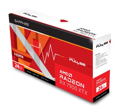 Відеокарта Sapphire Radeon RX 7900 XTX 24GB GDDR6 Pulse Gaming OC 11322-02-20G фото