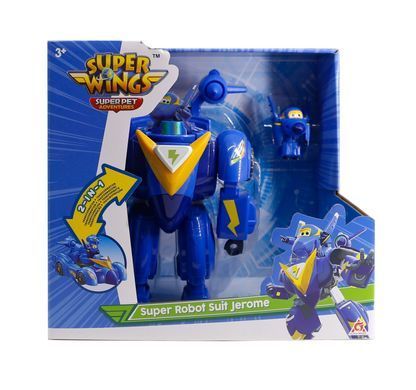 Super Wings Ігровий набір Super Robot Suit Джером (Jerome) EU770353 фото