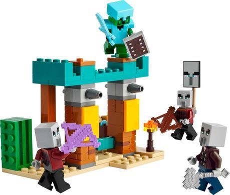 LEGO Конструктор Minecraft Пустельний патруль розбійника 21267 фото