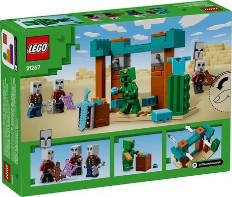 LEGO Конструктор Minecraft Пустельний патруль розбійника 21267 фото