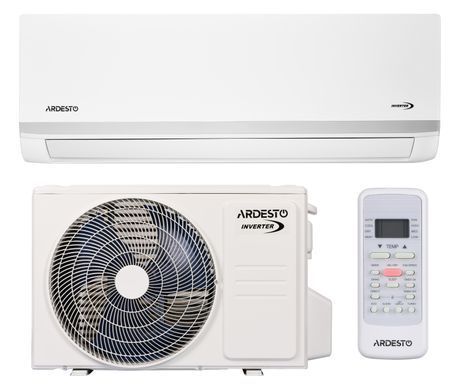 ARDESTO Кондиціонер ACM-24ERP-R32-WF-AG-S, 70 м2, ERP інвертор, A++/A+, до -20&deg;С, Wi-Fi, R32, білий