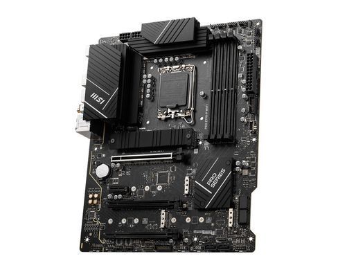 MSI Материнcкая плата PRO Z790-P WIFI DDR5 s1700 Z790 4xDDR5 M.2 HDMI DP Wi-Fi BT ATX 911-7E06-090 фото
