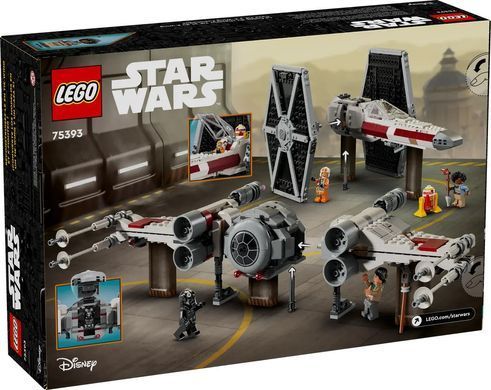 LEGO Конструктор Star Wars Збірний пакет &laquo;Винищувач TIE і Корабель X-wing&raquo; 75393 фото