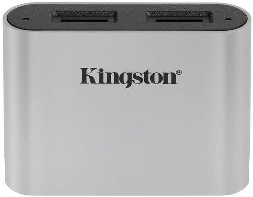 Кардридер Kingston Workflow Dual-Slot microSDHC/XC UHS-II Card Reader WFS-SDC фото